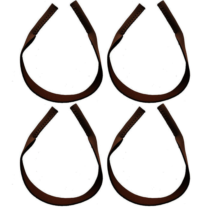 4 Pc Chums Cotton Thick Glasses Strap Eyewear Retainer Lanyard Sunglasses Brown
