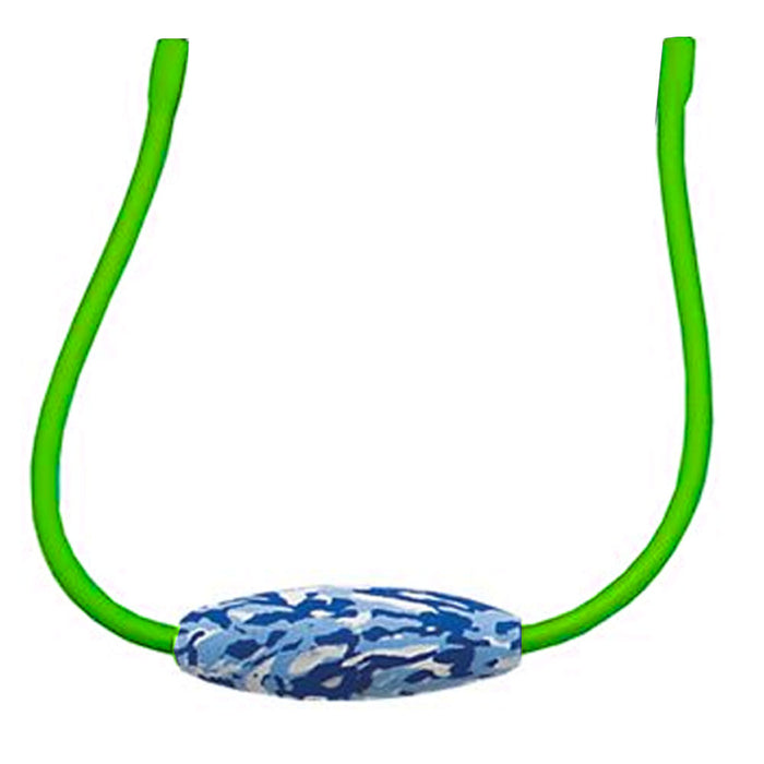 1 Neckz Neon Eyewear Sunglasses Retainer Holder w/ Blue Camo Floater Neck Strap