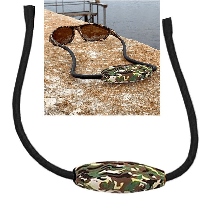 1 Neckz Eyewear Sunglasses Retainer Holder w/ Camo Floater Neck Strap Lanyard