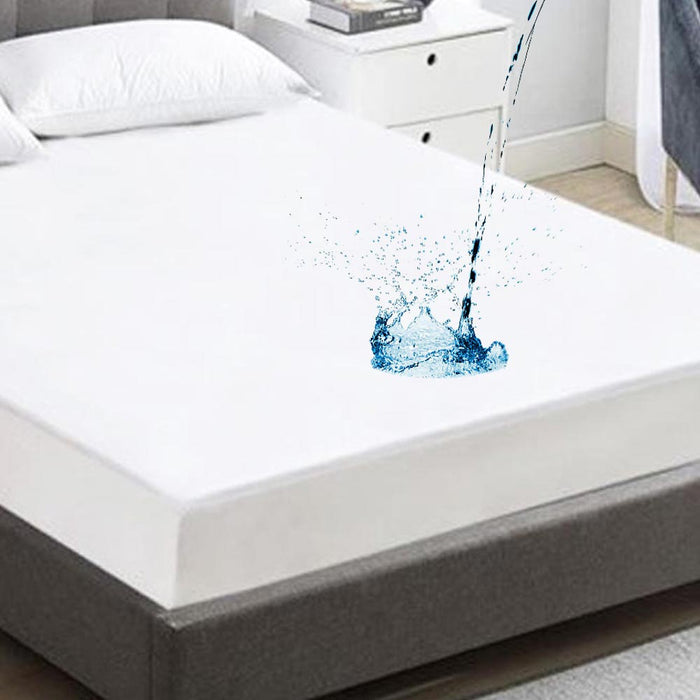 12 Full Size Bed Mattress Cover Plastic White Waterproof Bug Protector Mite Dust