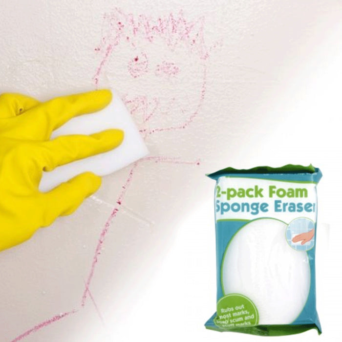 8 Pc Magic Sponge Clean Eraser Cleaning  Kitchen Dish Scrubber All Purpose Pads