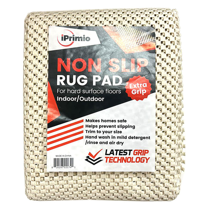 2 Pk Rug Gripper Mat 5X8ft Non Slip Grip Pad Anti Skid Carpet Floor Stop Cushion