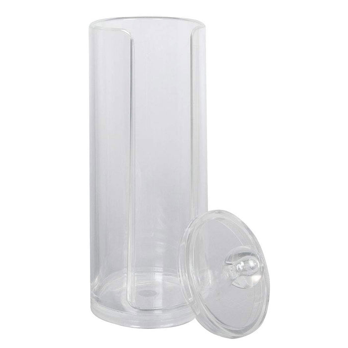 2 Cotton Pad Organizer Storage Makeup Remover Puff Dispenser Cosmetic Container