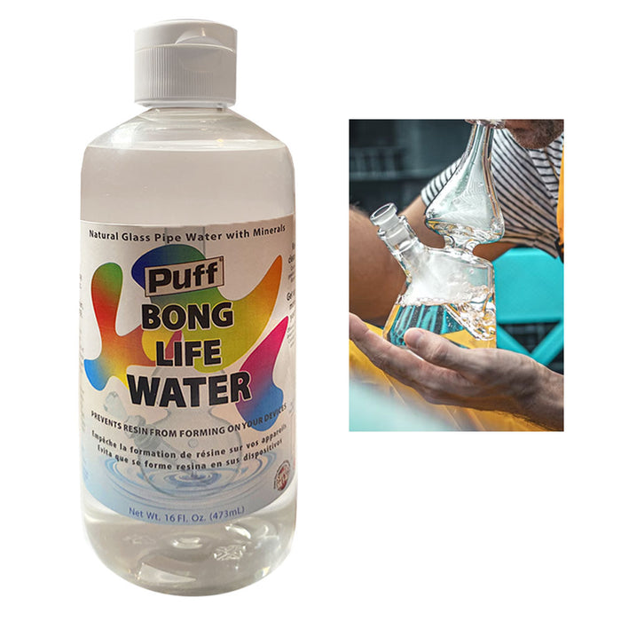 16oz Water Mineral Solution Glass Pipe Cleaner Cleanse Deodorize Restore Soak