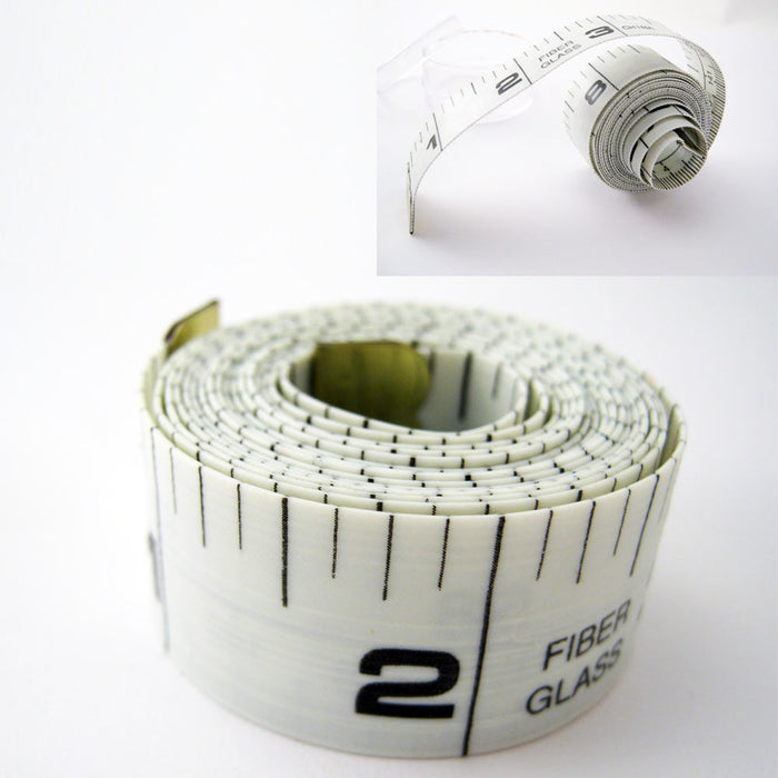 1 New 60" 150cm Soft Fabric Cloth Tape Measure Ruler Dual Sided SAE Metric Diet