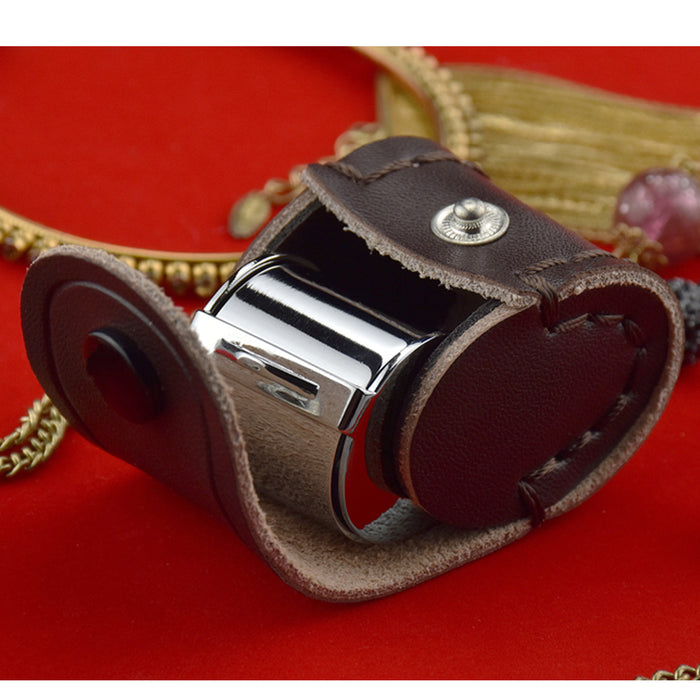 10 x 21mm Glass Magnifying  Loupe Magnifier Jeweler Eye Jewelry Pocket Loop Case