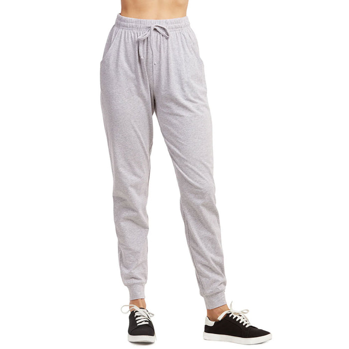 Women's Joggers Athletic Sweat Pants Running Exercise Sport Gym Light Grey M