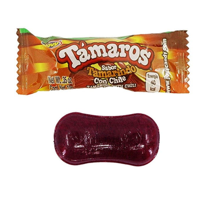 17 Pc Tamaros Tamarindo Hard Candy Dulce Filling Mexican Spicy Sweet Salted 1 Pk