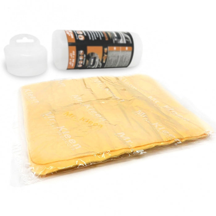 1 Car Wash Shammy Towel Chamois Synthetic Super Absorbent Drying Cloth Wipe Auto