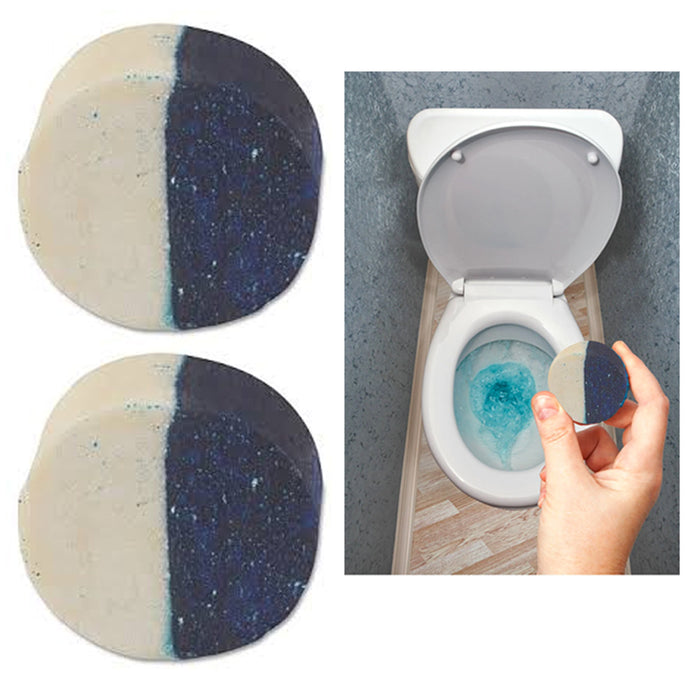 18 Pc Toilet Bowl Cleaner Discs Bleach Automatic Cleaning Flush Stain Remover