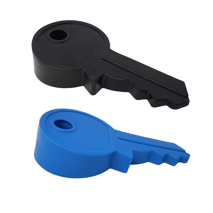 Key Shape Door Stopper Heavy Duty Sturdy Large Doorstop Wedge Nonslip Floor Jam