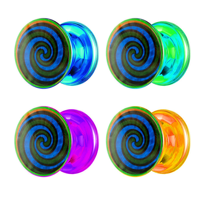 4 Pack Original YoYo Spiral Classic Yo Yo Spinning Toy Party Favor Children Game