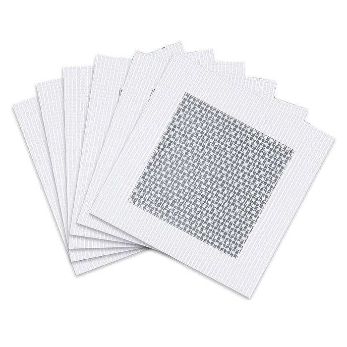10 Pc 3.93" x 3.93" Adhesive Mesh Wall Repair Patch for Damaged Drywall Ceiling