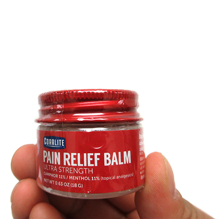 2 Pk Pain Relief Balm Extra Strength Analgesic Joint Muscle Rub Ointment 0.63 oz