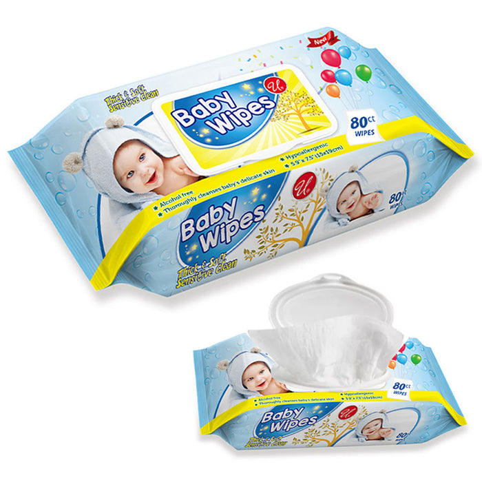 960 Ct Hypoallergenic Baby Wipes Aloe Wet Cloths Sensitive Gentle Alcohol Free