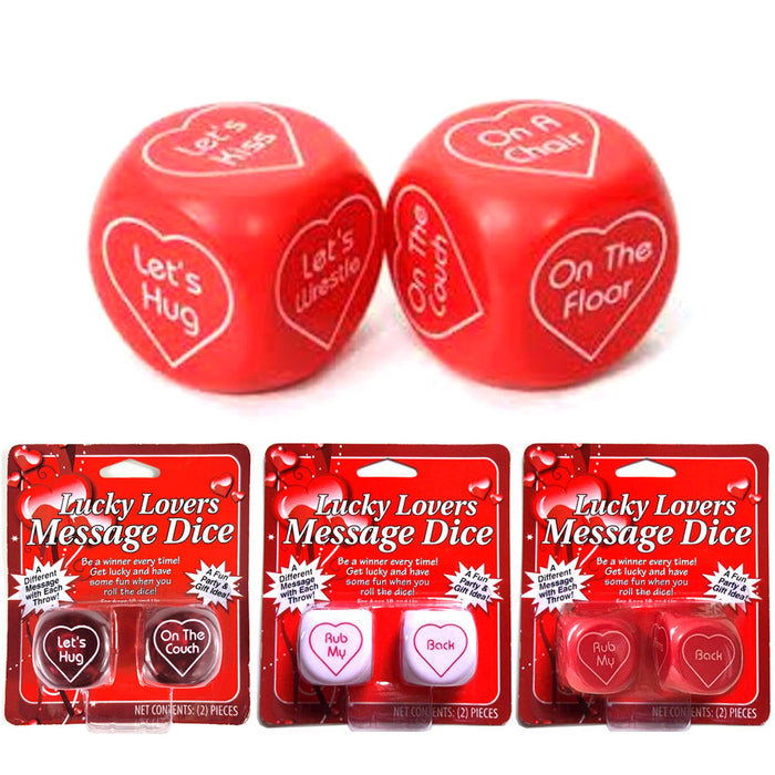 1 Pack Sexy Dice Adult Game Lovers Message Couple Party Novelty Gift Valentine