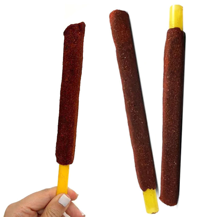 24 Pc El Peke Jumbo Banderillas Tamarind Candy Straw Mexican Chili Tamarindo