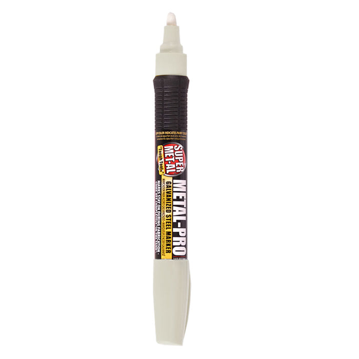 2 Pc Galvanized Steel Marker White Metal Writing Surface Fabrication Washable