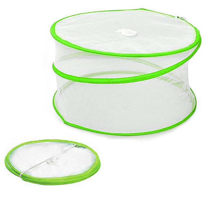 1 Mesh Food Cover Round Umbrella Picnic BBQ Party Folding Pop Up Outdoors