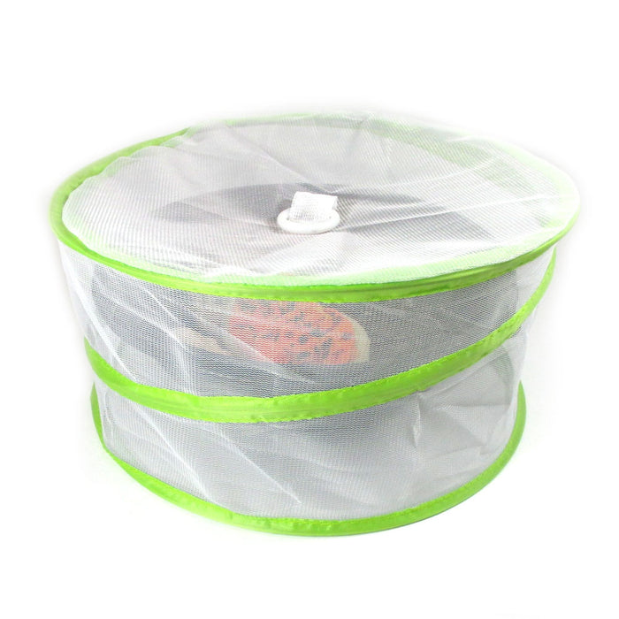 1 Mesh Food Cover Round Umbrella Picnic BBQ Party Folding Pop Up Outdoors