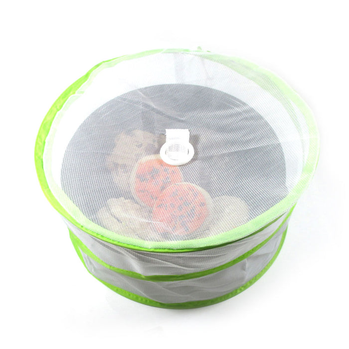 1 Mesh Food Cover Round Umbrella Picnic BBQ Party Folding Pop Up Outdoors