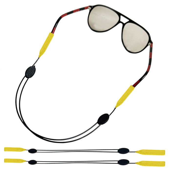 2 Pc Adjustable Sunglasses Straps Eyeglass String Holder Wired Eyewear Retainer