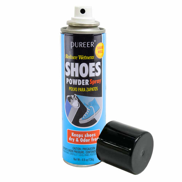 4 Shoe Powder Spray Odor Eliminator Deodorizing Freshener Absorb Sweat 4.8oz