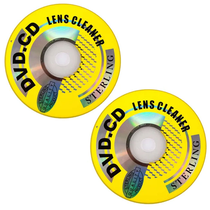 2 DVD Player CD Disc Laser Lens Cleaner Console Cleaning PS3 Xbox 360