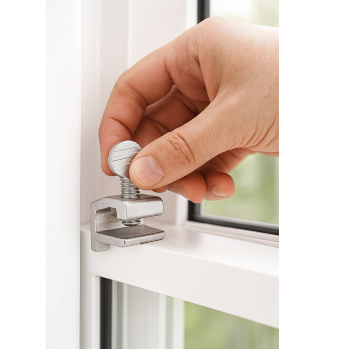 16 Pc Heavy Duty Sliding Window Locks Easy Thumbscrews High Security Home Lock