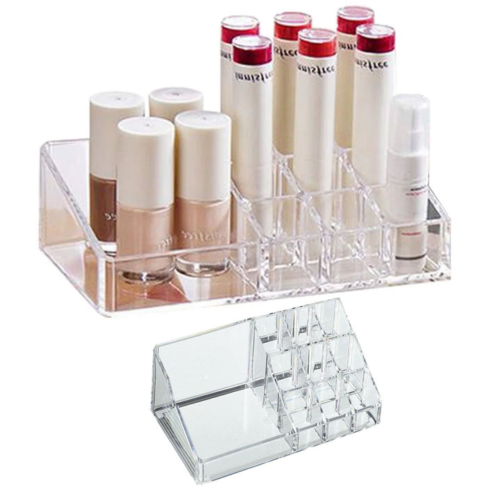 1 Clear Lipstick Display Holder Acrylic Cosmetic Organizer Makeup Storage Case