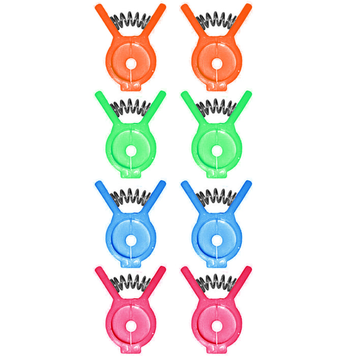 8 Bread Bagel Bag Clips Chip Snack Food Storage Sealing Bag Clamps Multi Purpose