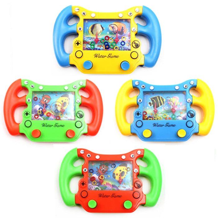 2 Pc Retro Handheld Water Game Ring Toss Sea Life Fun Aquatic Kids Sensory Toys