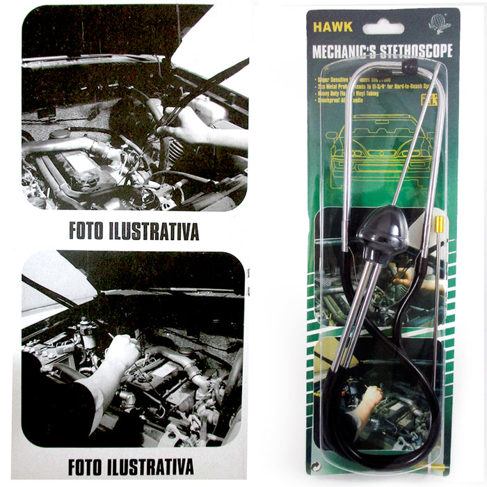 Auto Mechanics Stethoscope Car Engine Block Diagnostic Automotive Hearing Tool