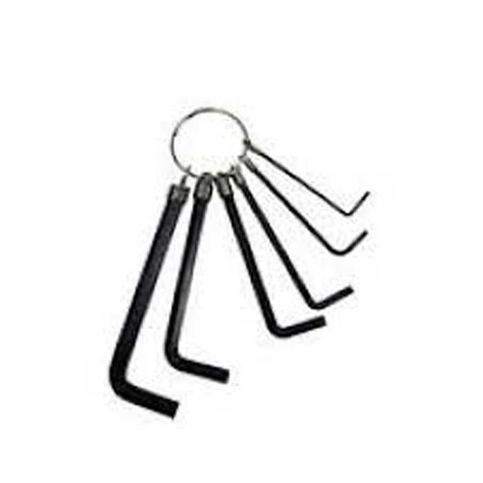 6Pc Hex Key Allen Wrench Set Mechanic Screwdriver Bike L shape Tool 1/16" - 1/4"