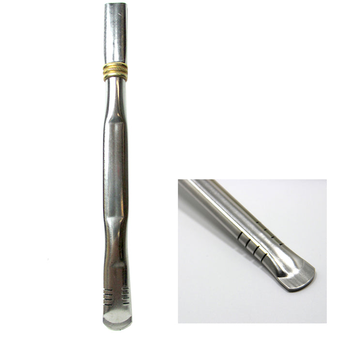 Top High Quality Stainless Steel Filter Straw for Tea Drinks Gaucho M51 Surgical Ultra Flat Steel Easy for Mate Free Shipping from USA