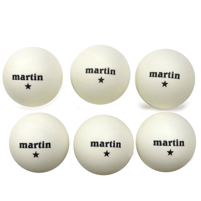 6 White Table Tennis Balls Practice Ping Pong Game Pingpong Sport Player 40mm !