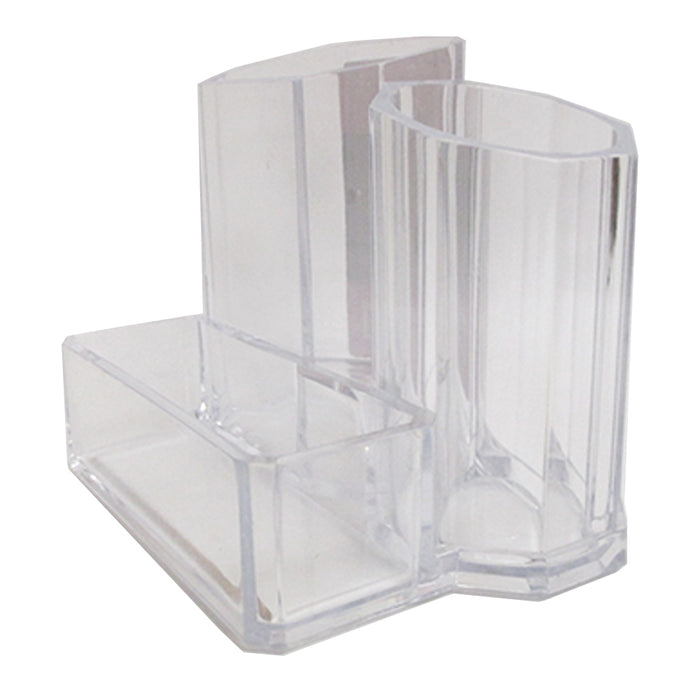 2 Clear Cosmetic Organizer Case Storage Jewelry Makeup Holder Box Vanity Make Up