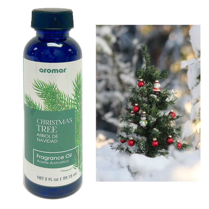 1 Christmas Tree Fragrance Oil Holiday Scent Aromatherapy Diffuser Burner 2oz