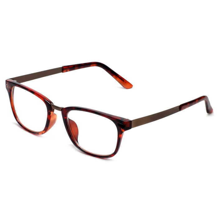 Blue Light Blocking Computer Glasses Anti Eye Strain Gaming Eyeglasses for Men & Women (1 Pair)