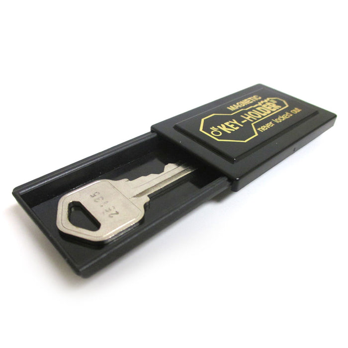 Magnetic Key Case Holder Sticks To Car Hide A Spare Key Storage Safe Hideakey !!