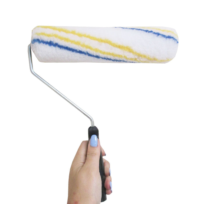 7 Pc Professional Brush Roller Paint Pan Liner Tray Coating Painting Art Kit Set
