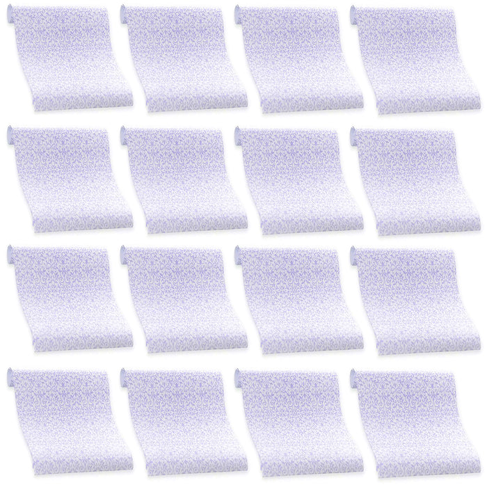 24 Sheets Drawer Liners Lavender Scented Paper Shelf Cover Decorations 18" X 24"