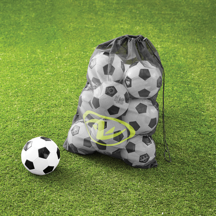 2 Heavy Duty Large Mesh Net Equipment Bag Wash Clothes Laundry Drawstring Sports