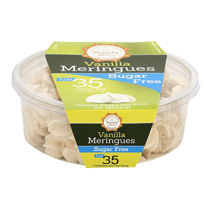 2 Boxes Vanilla Meringues Cookies Gluten Fat and Sugar Free Snacks Kosher Sweets