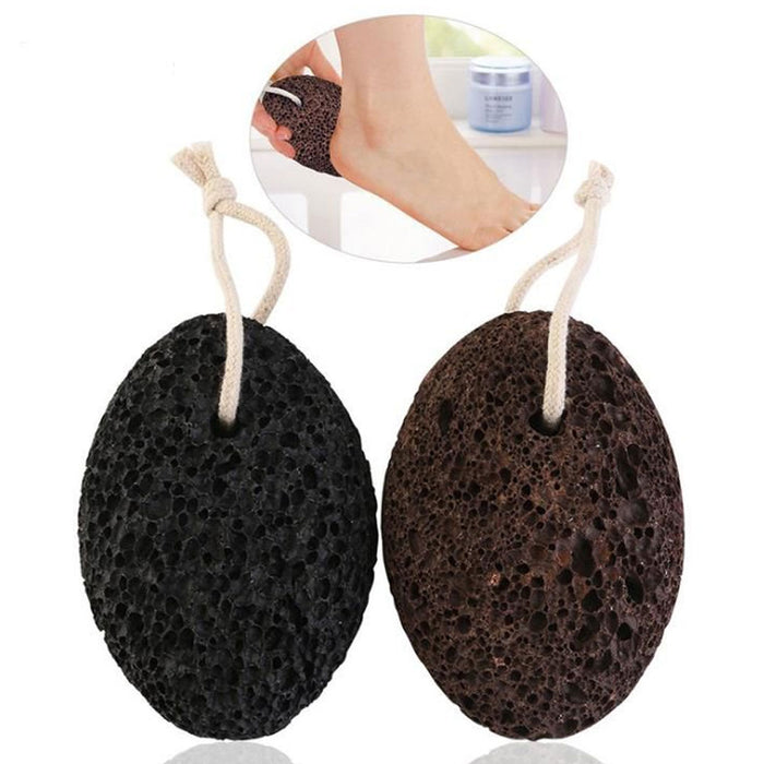 2 Foot Pumice Stones Pedicure Feet File Scrub Scraper Grooming Remove Calluses