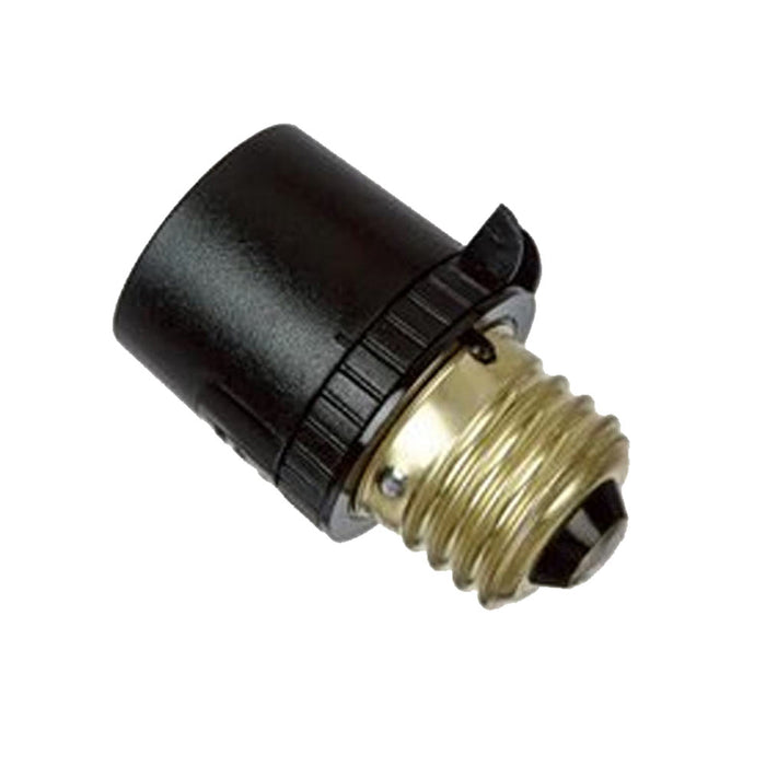 Auto Sensor Dusk To Dawn Photocell Light Control Screw In Bulb Socket Black !