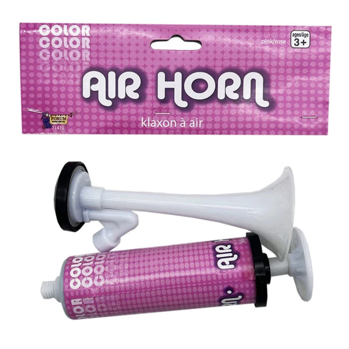 1 Air Horn Pump Noisemaker Hand Held Party Favors Sports Loud Noise Maker Pink