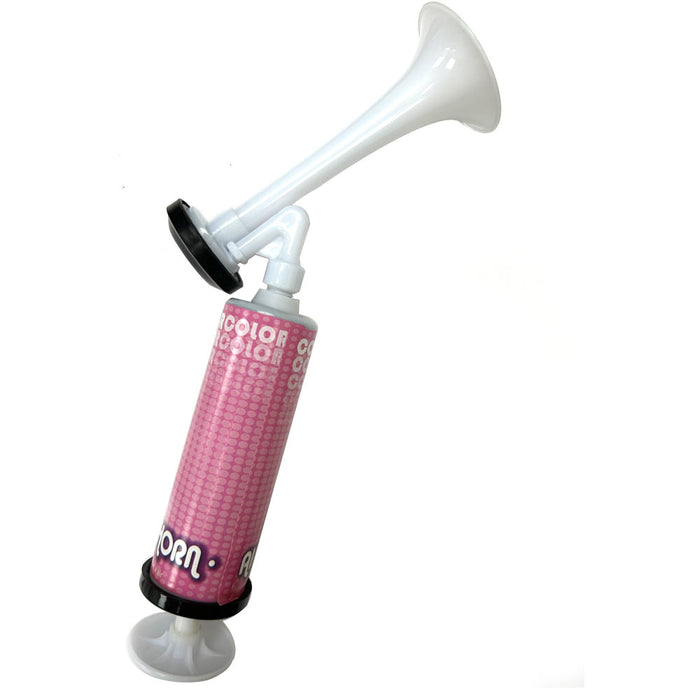 1 Air Horn Pump Noisemaker Hand Held Party Favors Sports Loud Noise Maker Pink