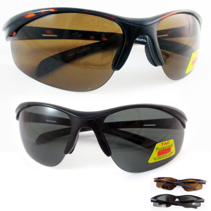 2 Professional Polarized Cycling Driving Fishing Glasses Outdoor Sports Sunglass