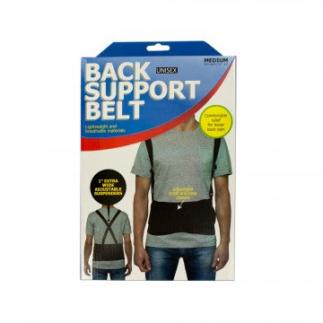 Adjustable Posture Corrector Lumbar Back Support Belt Medium 32-34
